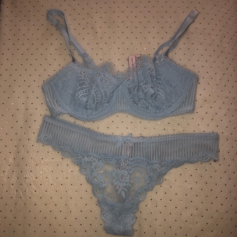 Cute baby blue set